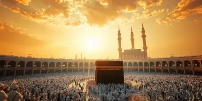 image of qaaba people doing hajj